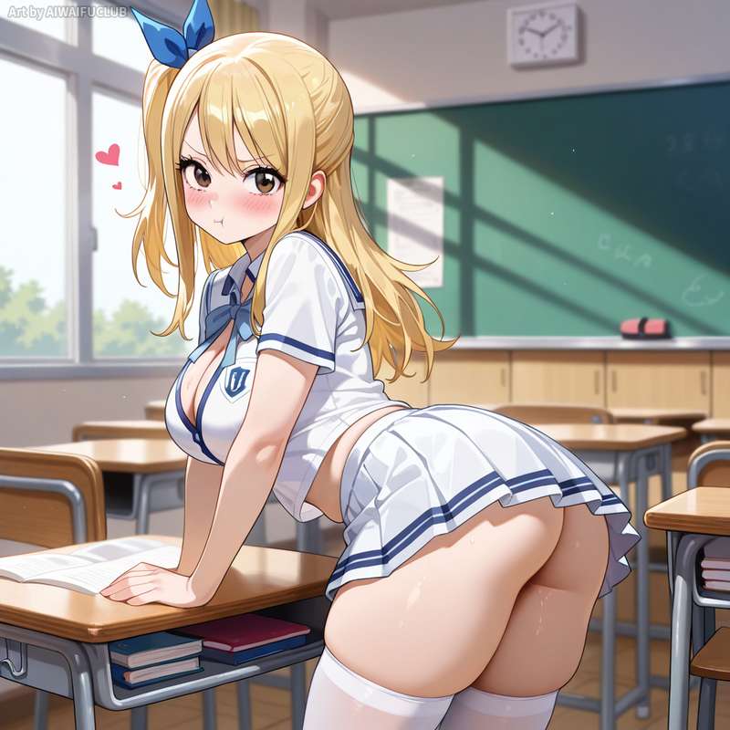 AIWaifuClub - (VIP Exclusive) Lucy Heartfilia 露西·哈特菲利亞 uniform