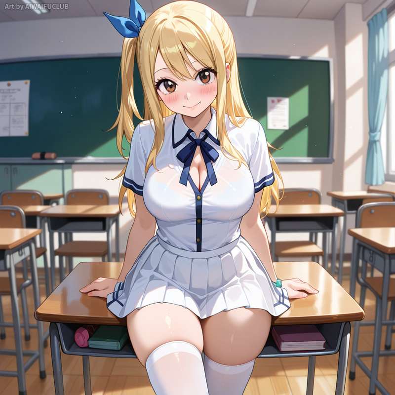 AIWaifuClub - Lucy Heartfilia 露西·哈特菲利亞 uniform