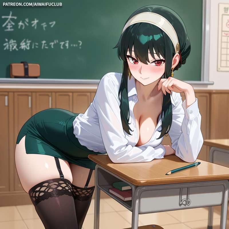 AIWaifuClub - Yor Forger 約兒·佛傑 Female teacher
