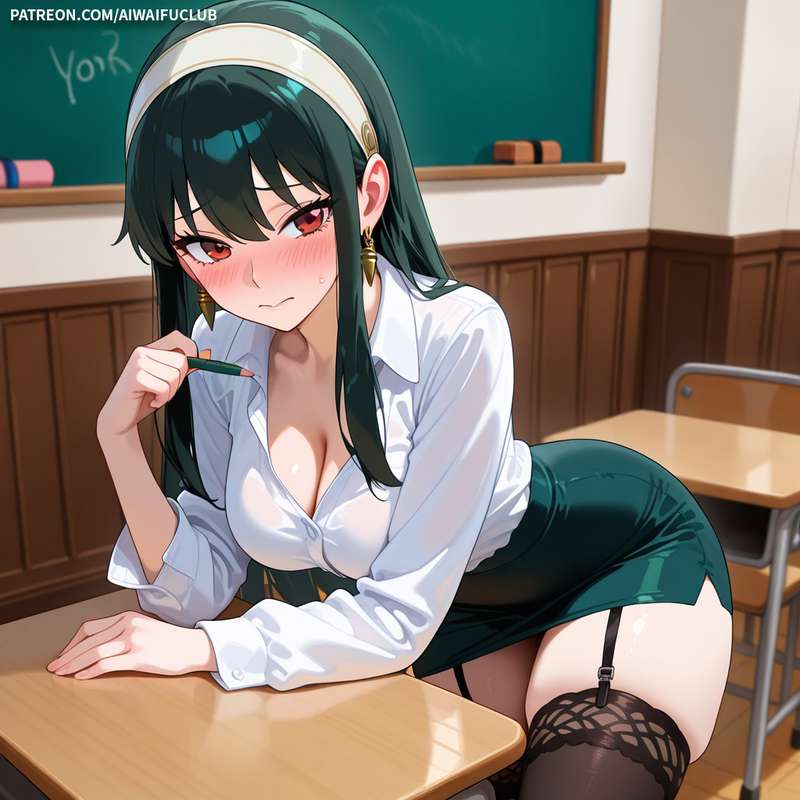AIWaifuClub - Yor Forger 約兒·佛傑 Female teacher