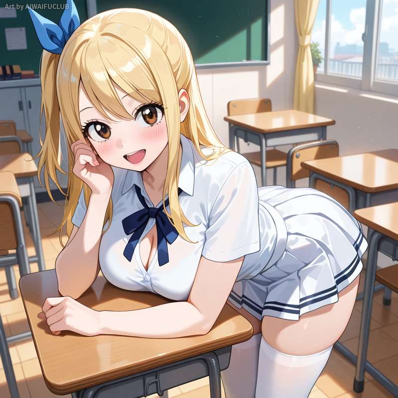 AIWaifuClub - Lucy Heartfilia 露西·哈特菲利亞 uniform
