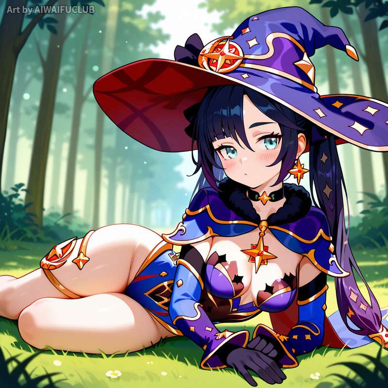 AIWaifuClub - (VIP Exclusive) Mona 莫娜 Base character outfit