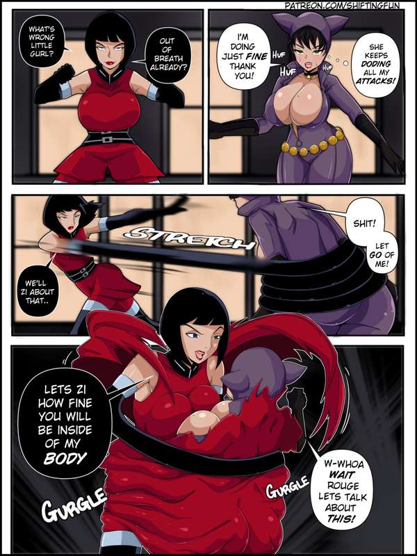 Shifting_Fun - Madame Rouge Vs Catwoman 2
