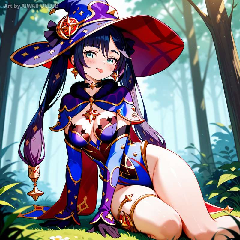 AIWaifuClub - Mona 莫娜 Base character outfit