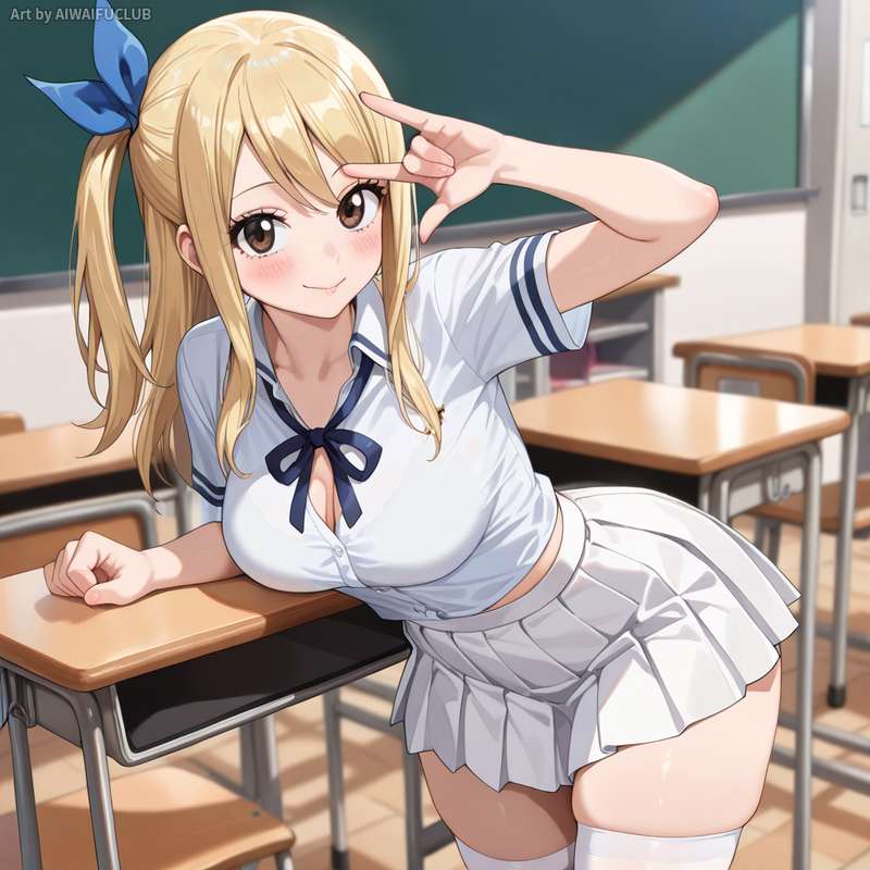 AIWaifuClub - Lucy Heartfilia 露西·哈特菲利亞 uniform