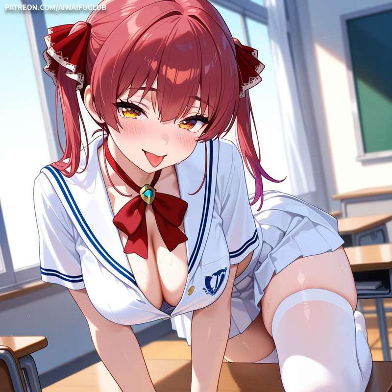 AIWaifuClub - Houshou Marine 寶鐘瑪琳 uniform