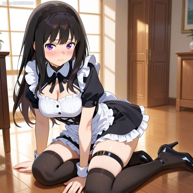 AIWaifuClub - Takina Inoue 井之上瀧奈 Maid