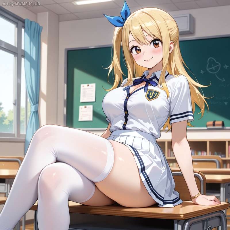 AIWaifuClub - Lucy Heartfilia 露西·哈特菲利亞 uniform