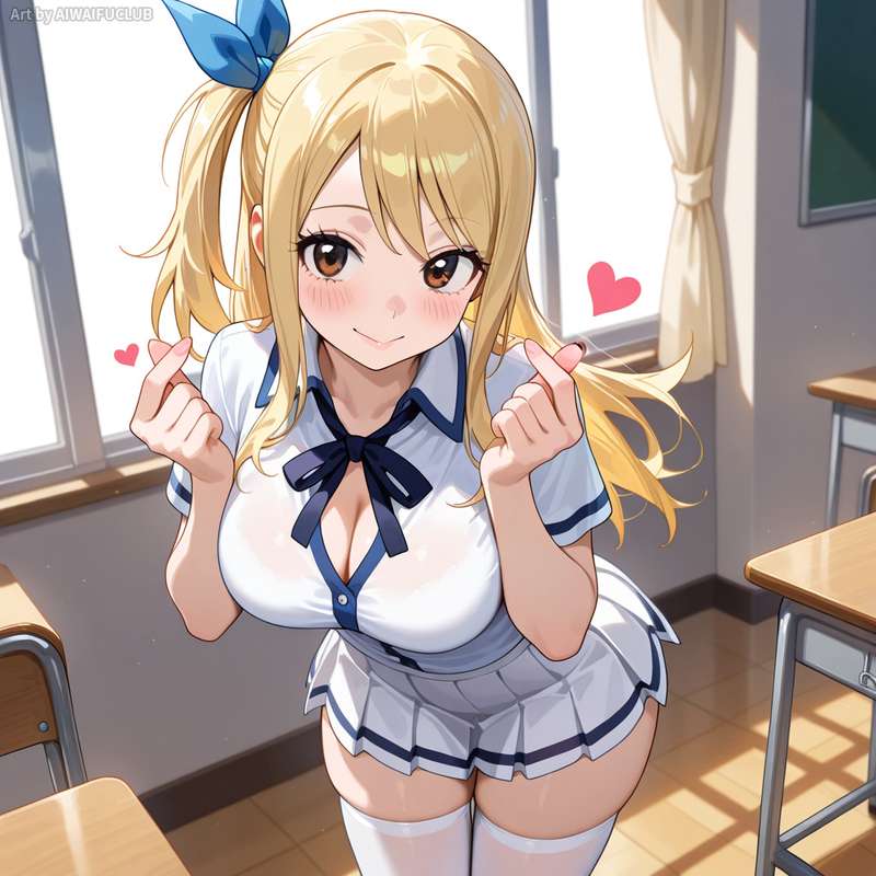 AIWaifuClub - Lucy Heartfilia 露西·哈特菲利亞 uniform