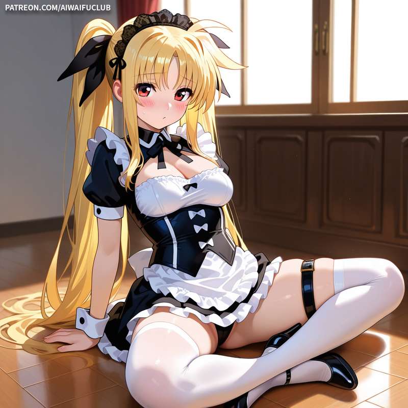 AIWaifuClub - Fate Testarossa 菲特·泰斯特羅莎·哈拉溫 Maid