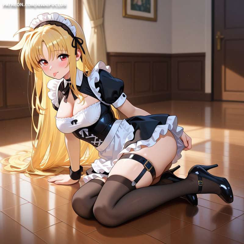 AIWaifuClub - Fate Testarossa 菲特·泰斯特羅莎·哈拉溫 Maid