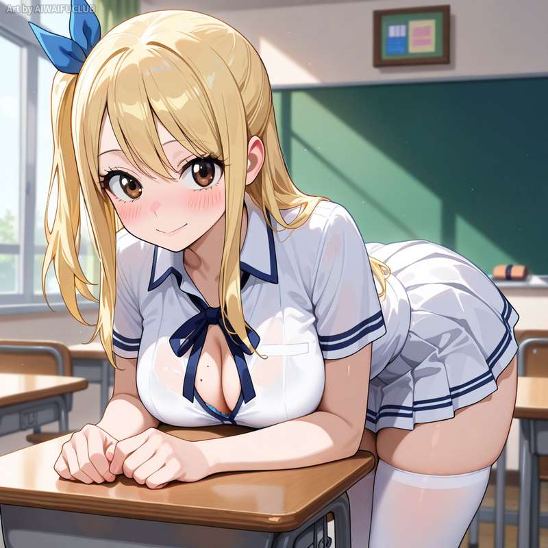 AIWaifuClub - Lucy Heartfilia 露西·哈特菲利亞 uniform