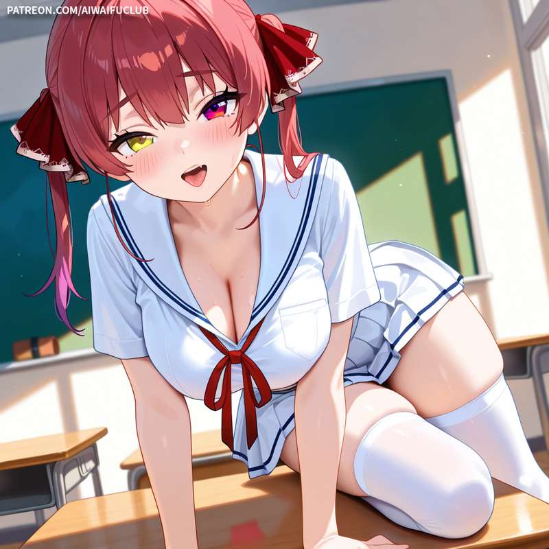 AIWaifuClub - Houshou Marine 寶鐘瑪琳 uniform