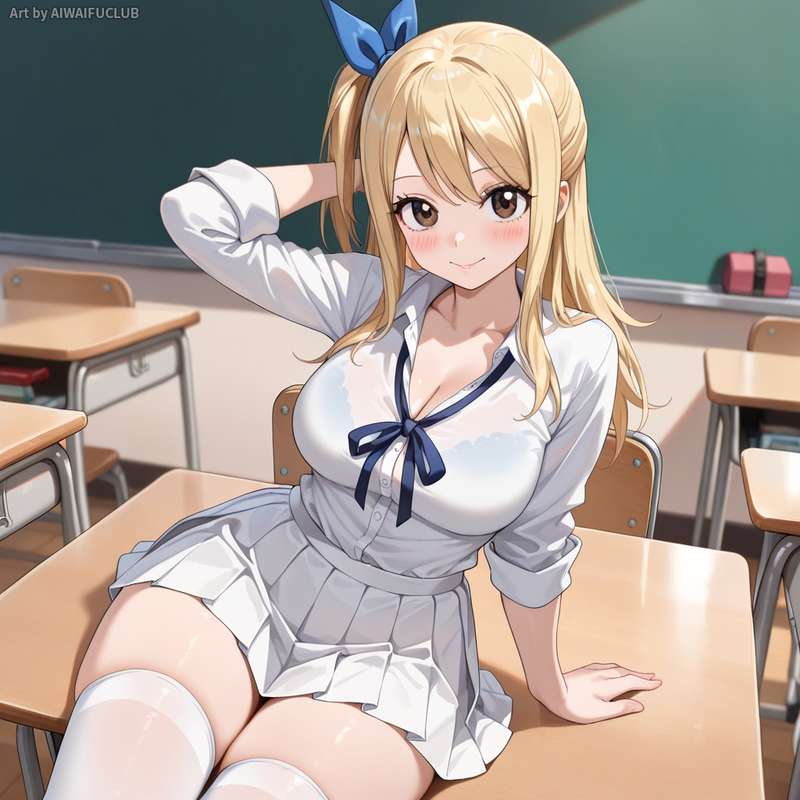AIWaifuClub - Lucy Heartfilia 露西·哈特菲利亞 uniform