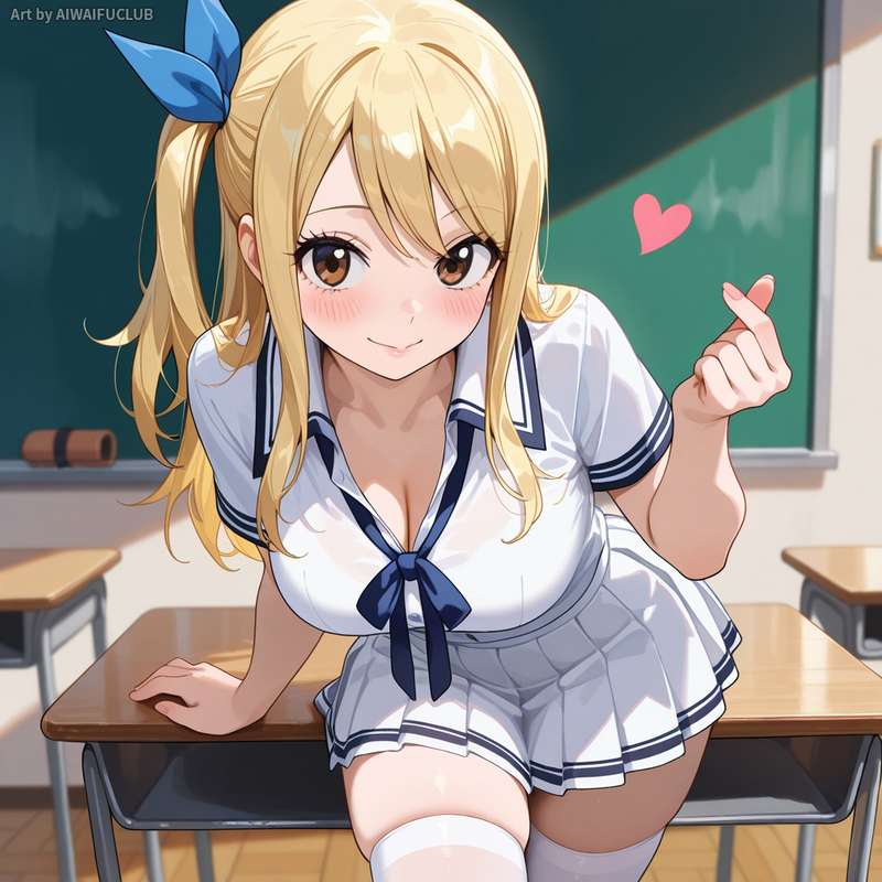 AIWaifuClub - Lucy Heartfilia 露西·哈特菲利亞 uniform
