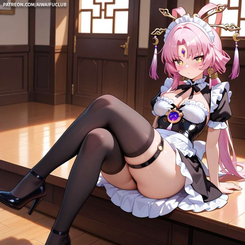 AIWaifuClub - Fu Xuan 符玄 Maid