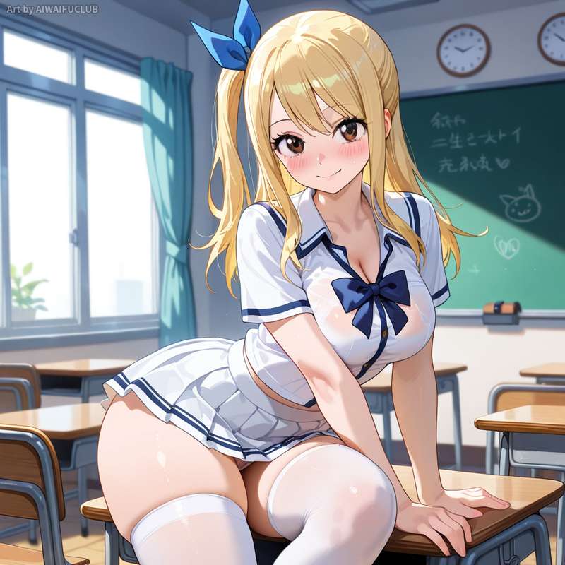 AIWaifuClub - (VIP Exclusive) Lucy Heartfilia 露西·哈特菲利亞 uniform