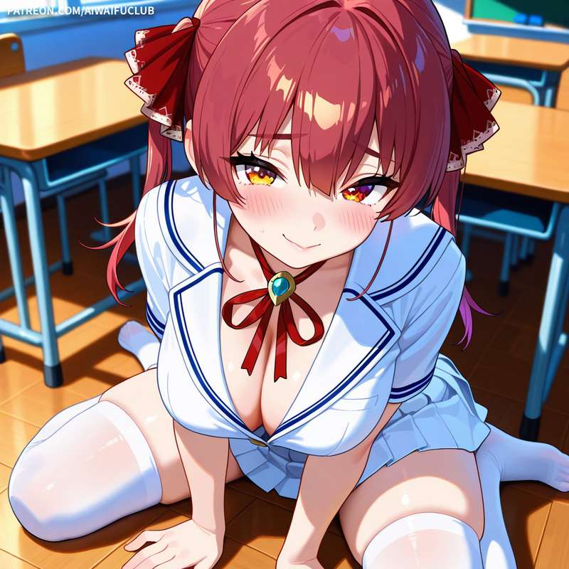 AIWaifuClub - Houshou Marine 寶鐘瑪琳 uniform