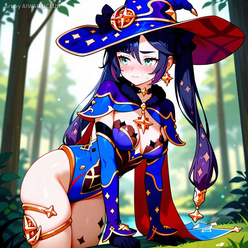 AIWaifuClub - Mona 莫娜 Base character outfit