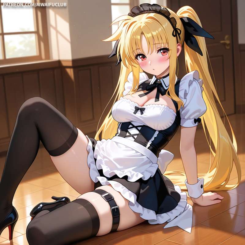 AIWaifuClub - Fate Testarossa 菲特·泰斯特羅莎·哈拉溫 Maid