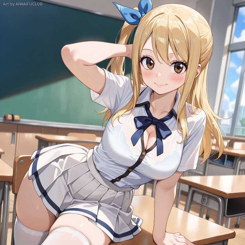 AIWaifuClub - Lucy Heartfilia 露西·哈特菲利亞 uniform