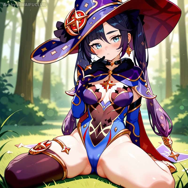 AIWaifuClub - (VIP Exclusive) Mona 莫娜 Base character outfit
