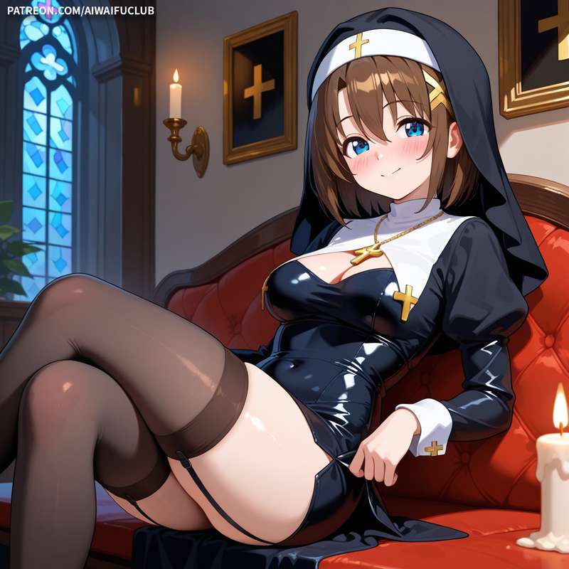 AIWaifuClub - Yagami Hayate 八神疾風 nun
