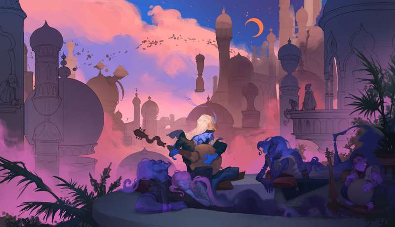 Ognjen Sporin - Early art for 'Zaman's Guide to the End of Time' Ognjen Sporin - Early art for 'Zaman's Guide to the End of Time'