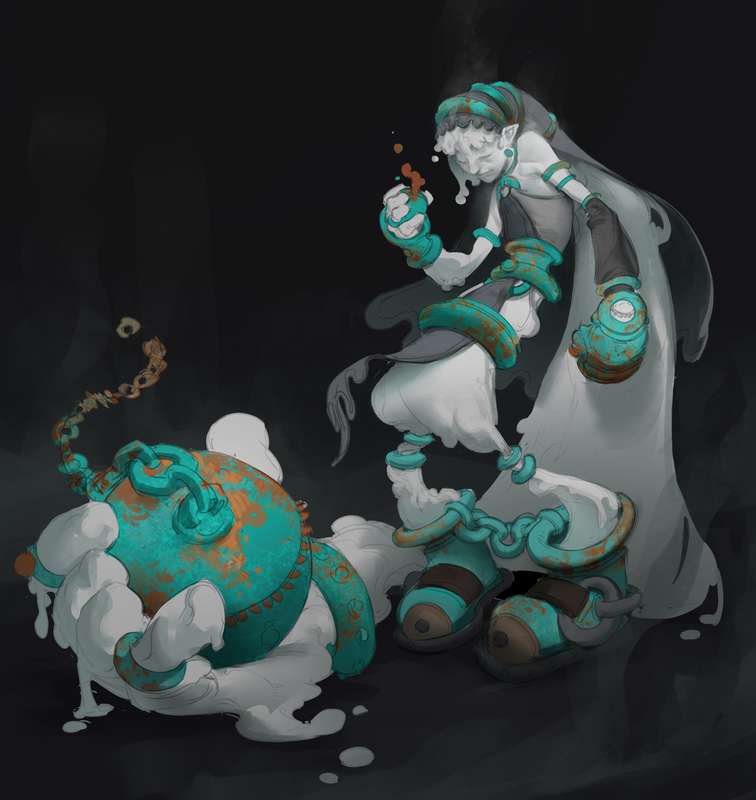 Ognjen Sporin - Early art for 'Zaman's Guide to the End of Time' Ognjen Sporin - Early art for 'Zaman's Guide to the End of Time'