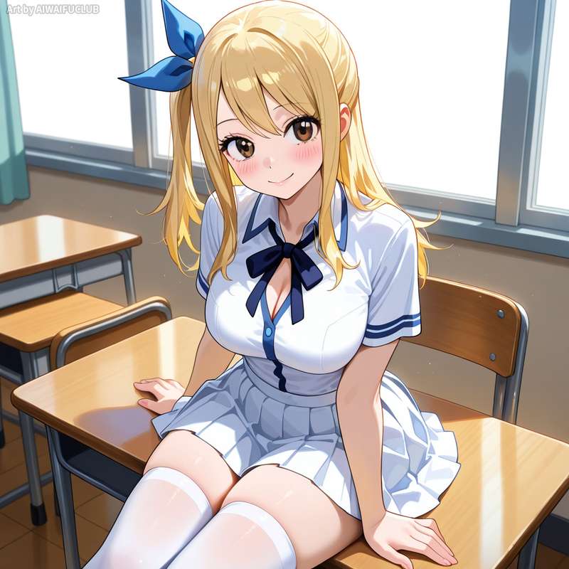 AIWaifuClub - Lucy Heartfilia 露西·哈特菲利亞 uniform