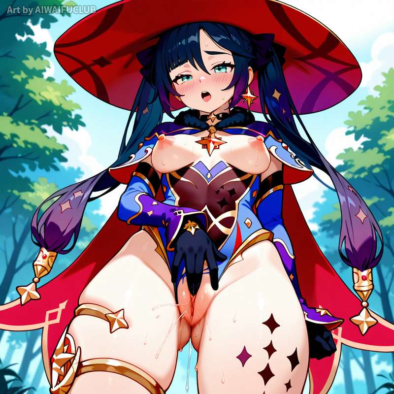 AIWaifuClub - (VIP Exclusive) Mona 莫娜 Base character outfit