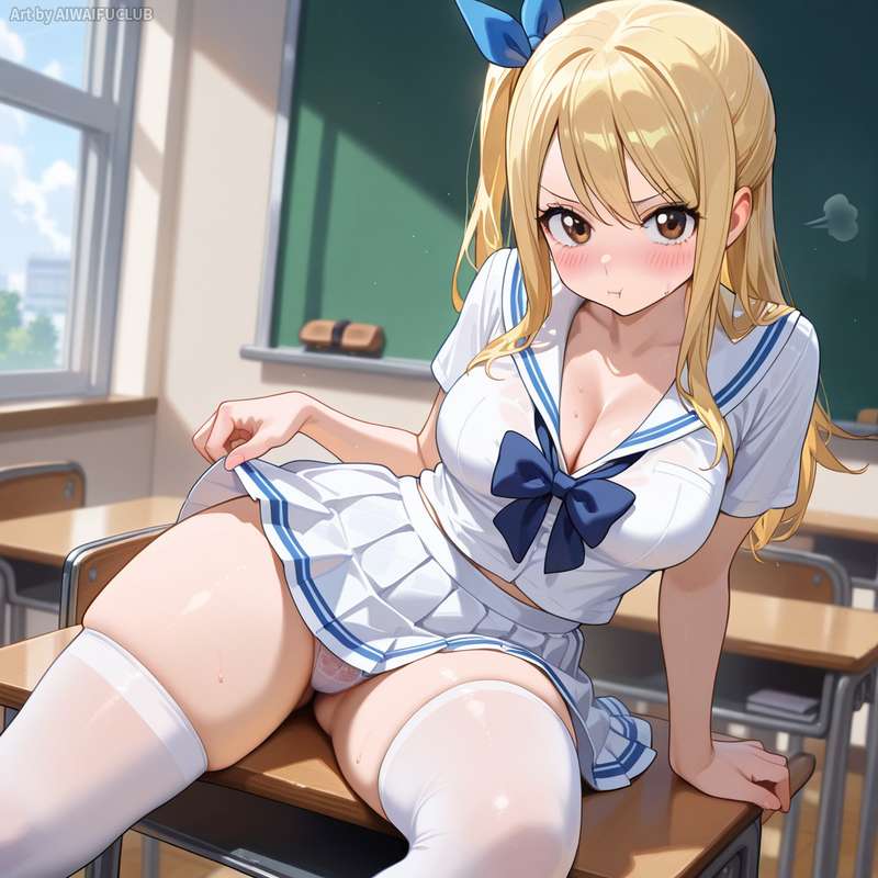 AIWaifuClub - (VIP Exclusive) Lucy Heartfilia 露西·哈特菲利亞 uniform