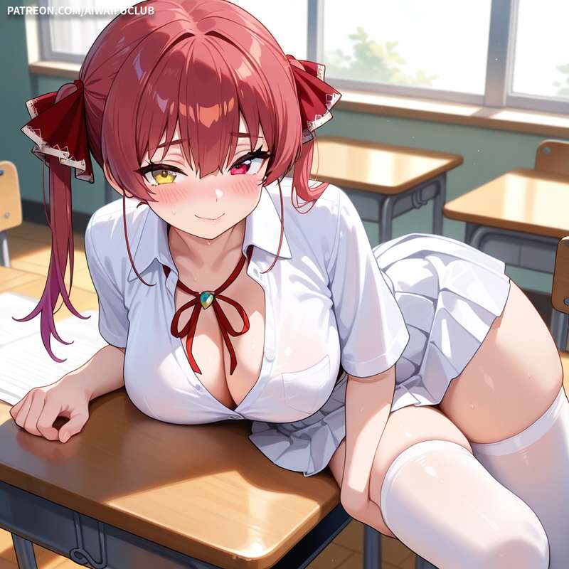 AIWaifuClub - Houshou Marine 寶鐘瑪琳 uniform