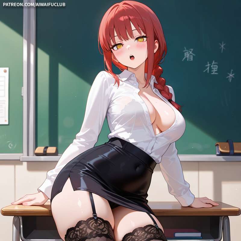 AIWaifuClub - (VIP Exclusive) Makima 真紀真 Female teacher