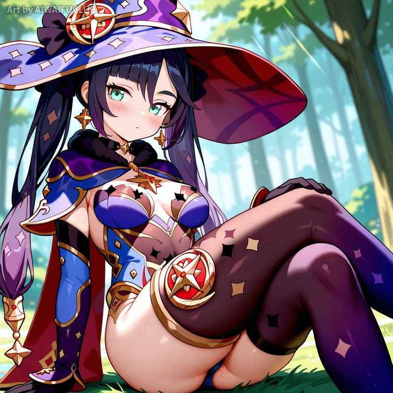 AIWaifuClub - (VIP Exclusive) Mona 莫娜 Base character outfit