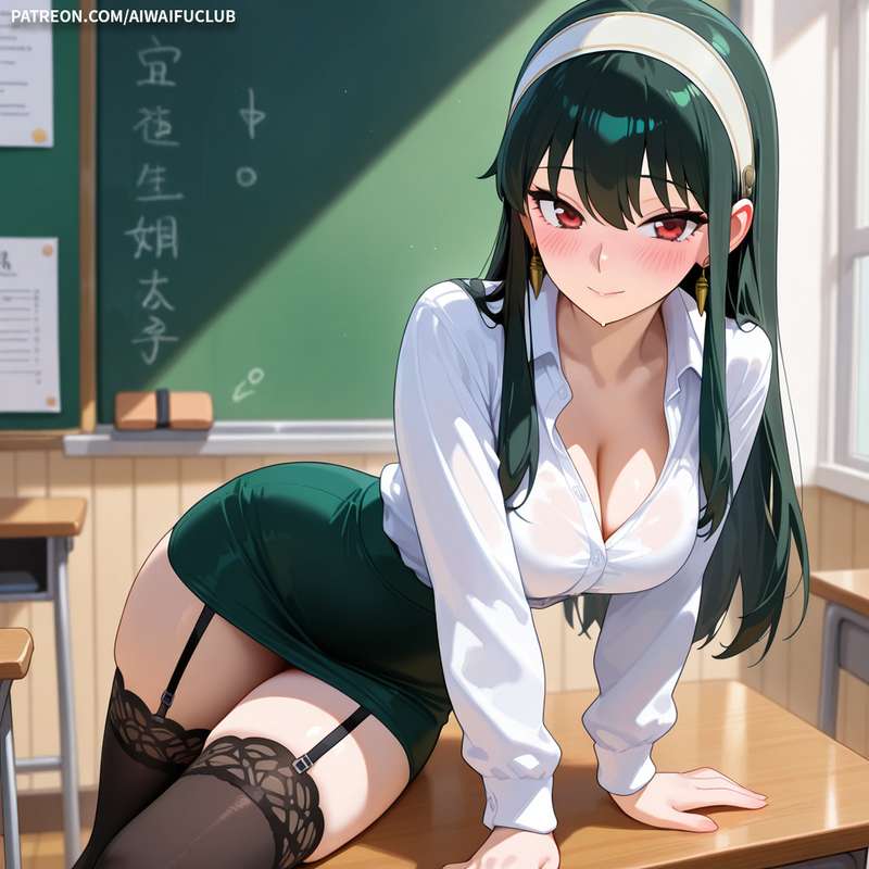 AIWaifuClub - Yor Forger 約兒·佛傑 Female teacher