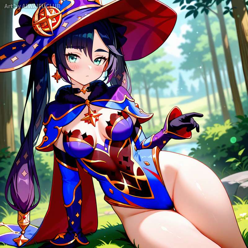 AIWaifuClub - (VIP Exclusive) Mona 莫娜 Base character outfit