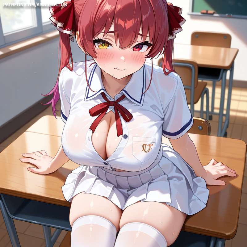 AIWaifuClub - Houshou Marine 寶鐘瑪琳 uniform