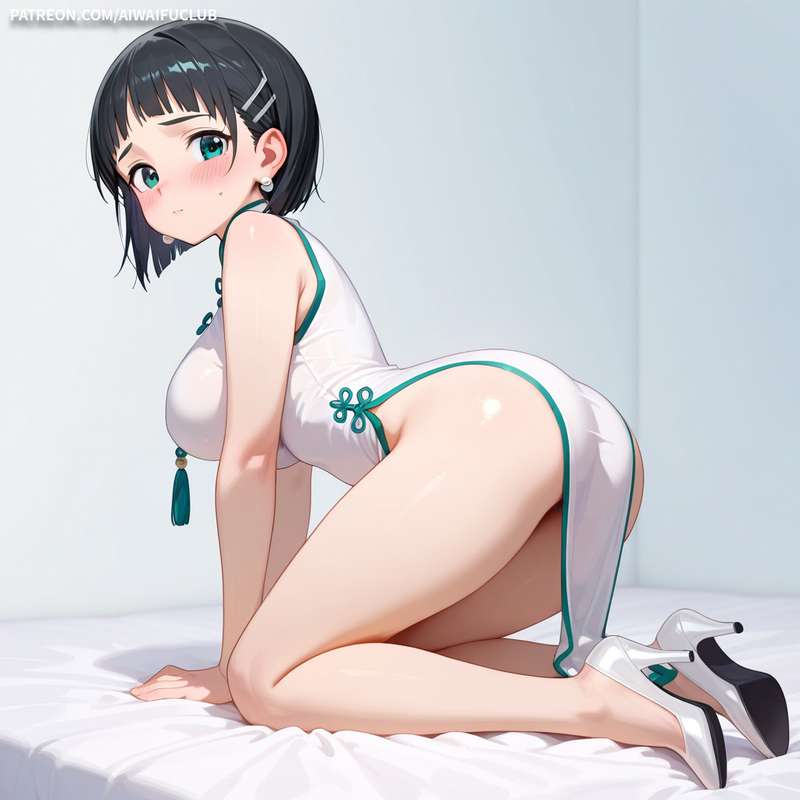 AIWaifuClub - Suguha Kirigaya 桐谷直葉 Cheongsam / Chinese Dress