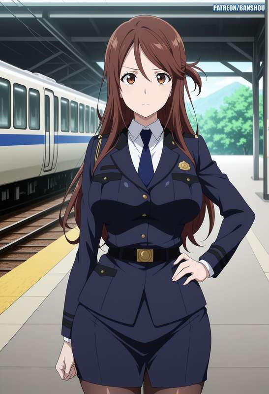 Banshou -  Iida Nana (Rail Wars!) #1 Commission Request