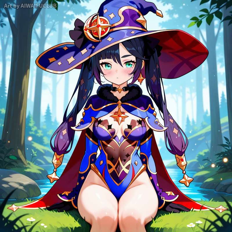 AIWaifuClub - Mona 莫娜 Base character outfit