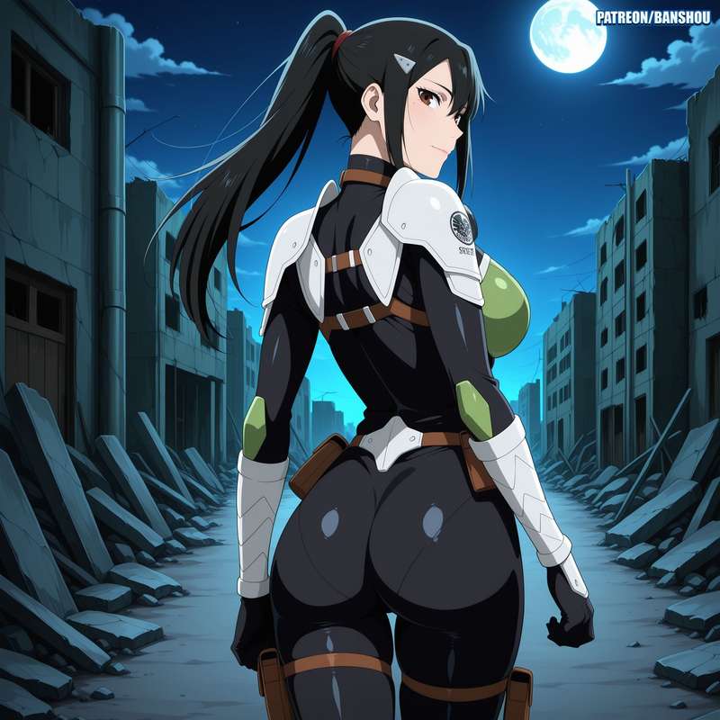 Banshou - Ashiro Mina (Kaijuu 8-gou) #1 [EKSTRAS]