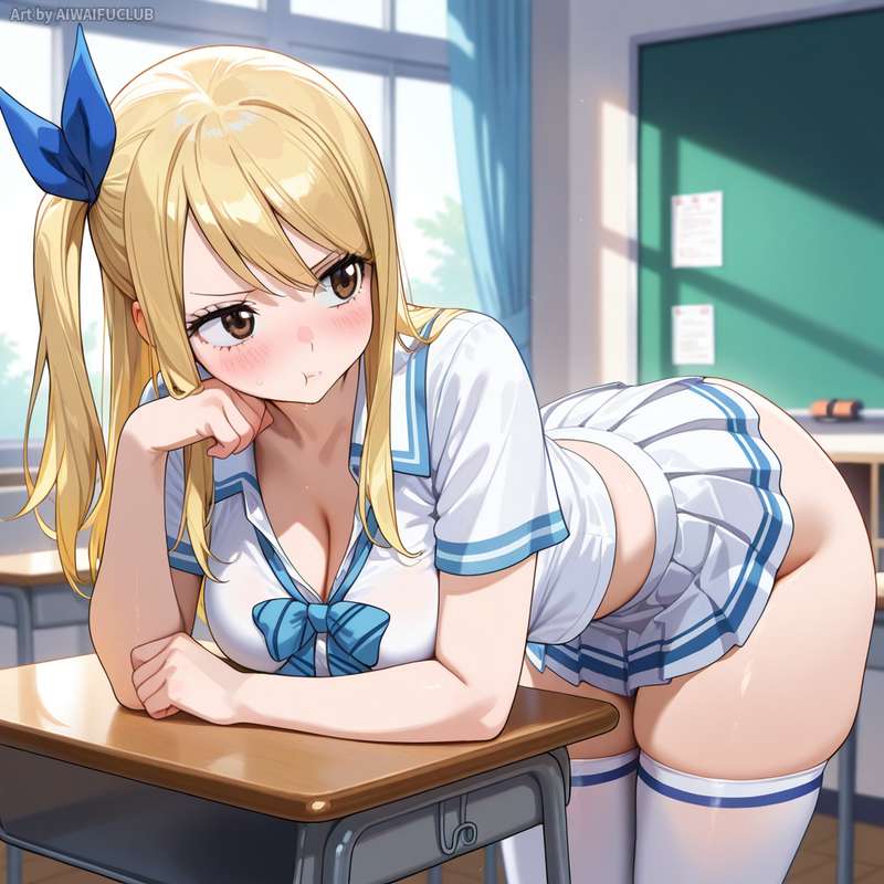 AIWaifuClub - (VIP Exclusive) Lucy Heartfilia 露西·哈特菲利亞 uniform