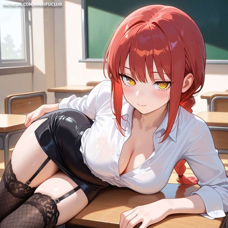 AIWaifuClub - Makima 真紀真 Female teacher