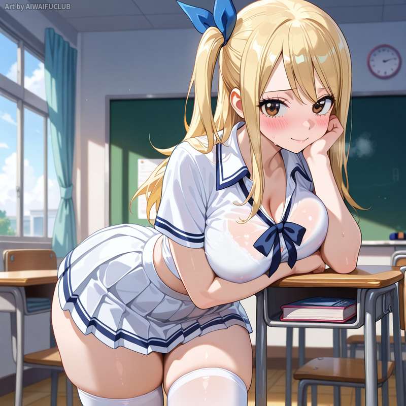 AIWaifuClub - (VIP Exclusive) Lucy Heartfilia 露西·哈特菲利亞 uniform