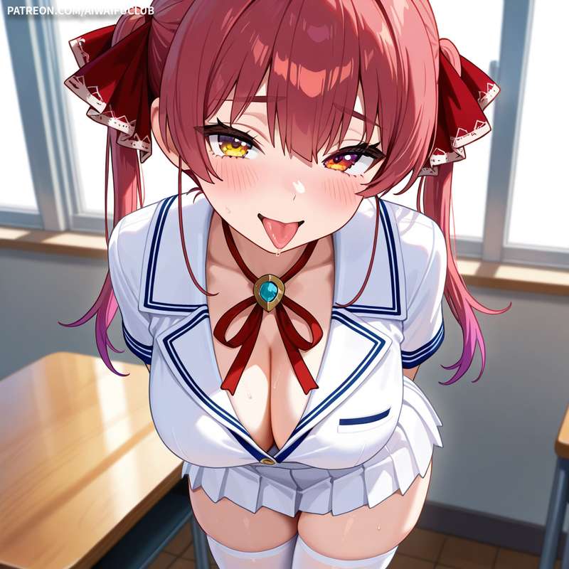 AIWaifuClub - Houshou Marine 寶鐘瑪琳 uniform
