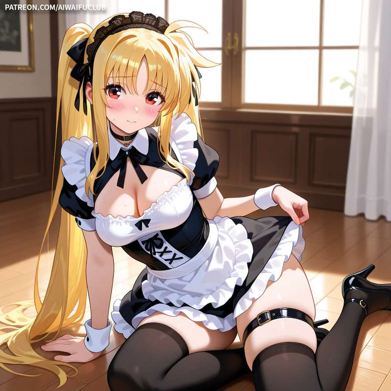 AIWaifuClub - Fate Testarossa 菲特·泰斯特羅莎·哈拉溫 Maid