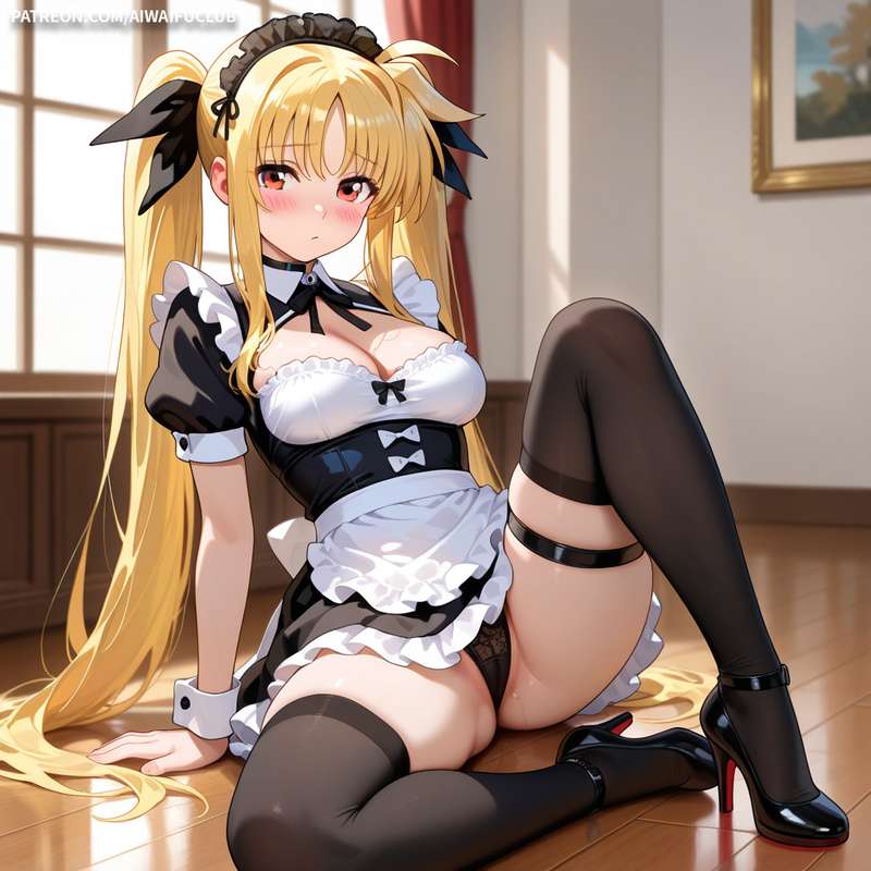 AIWaifuClub - Fate Testarossa 菲特·泰斯特羅莎·哈拉溫 Maid