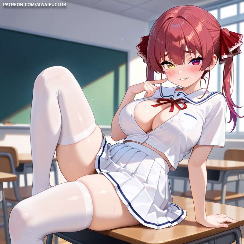 AIWaifuClub - Houshou Marine 寶鐘瑪琳 uniform