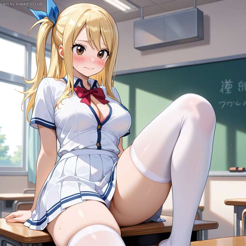 AIWaifuClub - (VIP Exclusive) Lucy Heartfilia 露西·哈特菲利亞 uniform